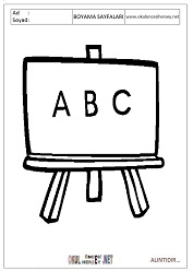 Okul boyama sayfaları